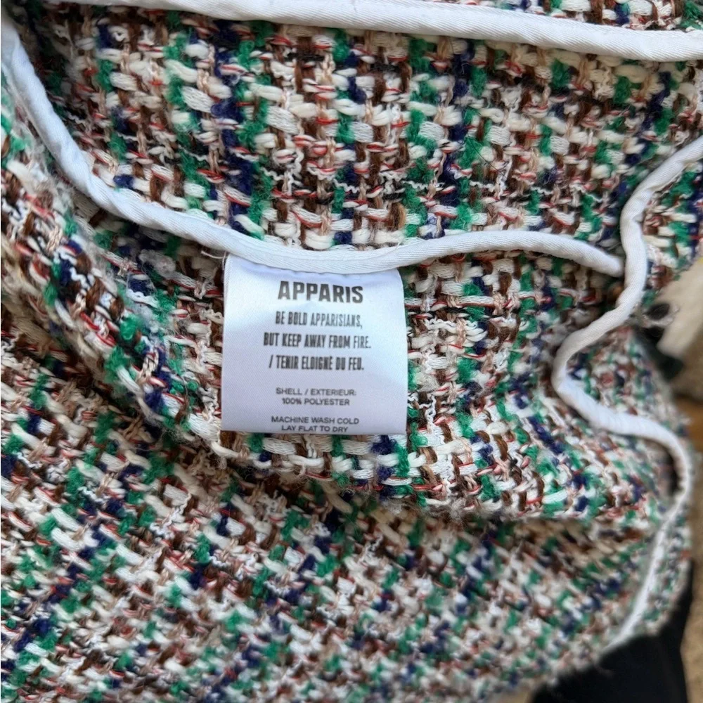 APPARIS Bart Tweed Shacket - Picture 7 of 10